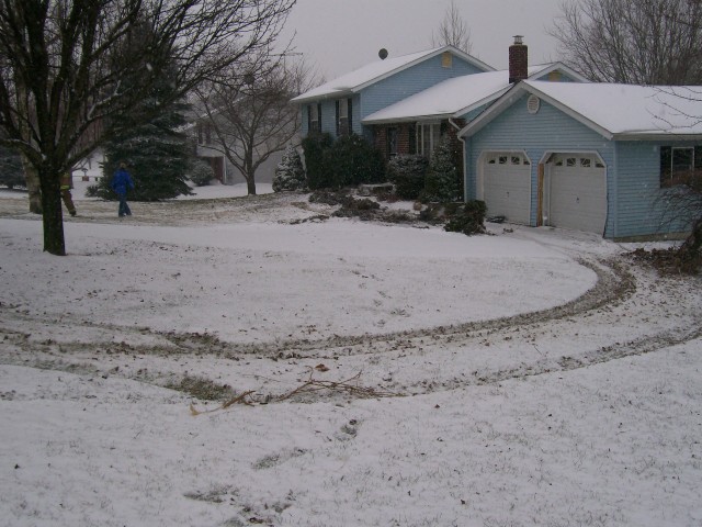 Car into house, 2-13-2007